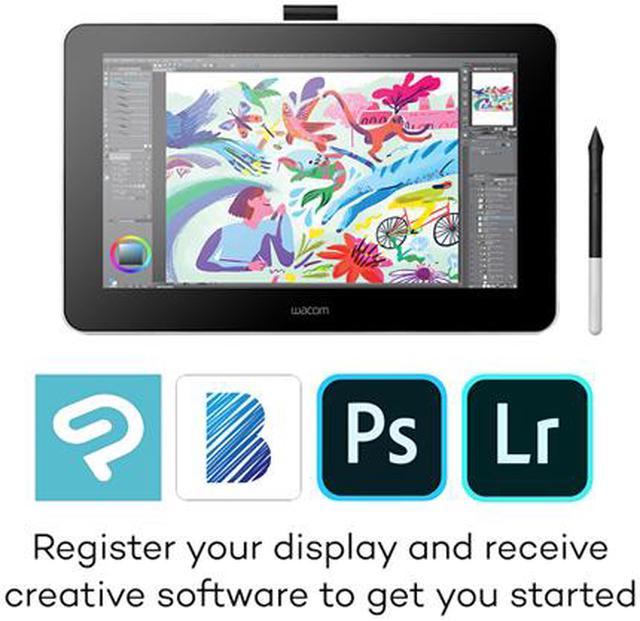 Wacom One Drawing Tablet with Screen, 13.3 Pen Display for Mac