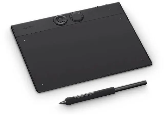 Alt view image 2 of 6 - Wacom Intuos Pro Wacom Intuos Pro Small 7.4 x 4.1 inch Active Area USB + Bluetooth Drawing Tablet