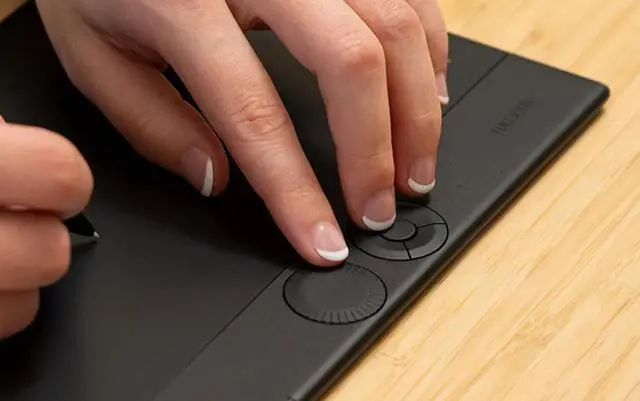 Alt view image 5 of 6 - Wacom Intuos Pro Intuos Pro Medium 10.4 in x 5.8 in Active Area USB + Bluetooth Drawing Tablet