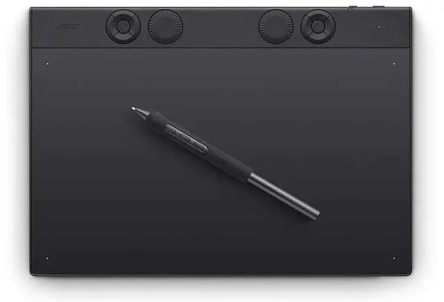 Main image of Wacom Intuos Pro Intuos Pro Medium 10.4 in x 5.8 in Active Area USB + Bluetooth Drawing Tablet