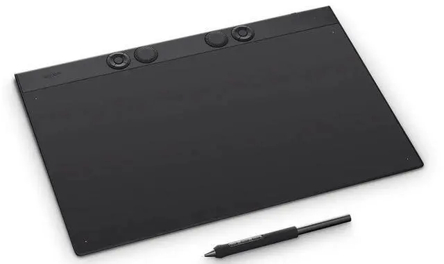 Alt view image 2 of 6 - Wacom Intuos Pro Wacom Intuos Pro Large 13.7 x7.7 in Active Area USB + Bluetooth Drawing Tablet
