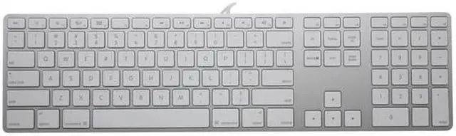 Alt view image 2 of 4 - Apple Keyboard with Numeric Keypad - English (USA) Model MB110LL/B