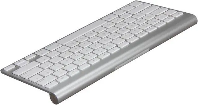 Alt view image 2 of 4 - Apple Keyboard (OEM) Bluetooth - White (MC184LL/B)