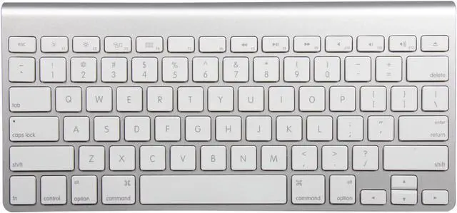 Alt view image 3 of 4 - Apple Keyboard (OEM) Bluetooth - White (MC184LL/B)