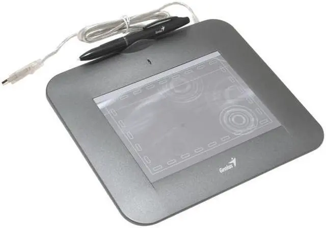 Alt view image 2 of 5 - Genius G-Pen 450 Tablet with Cordless Pen, 1024 Pressure Level Supports MSN Handwritting