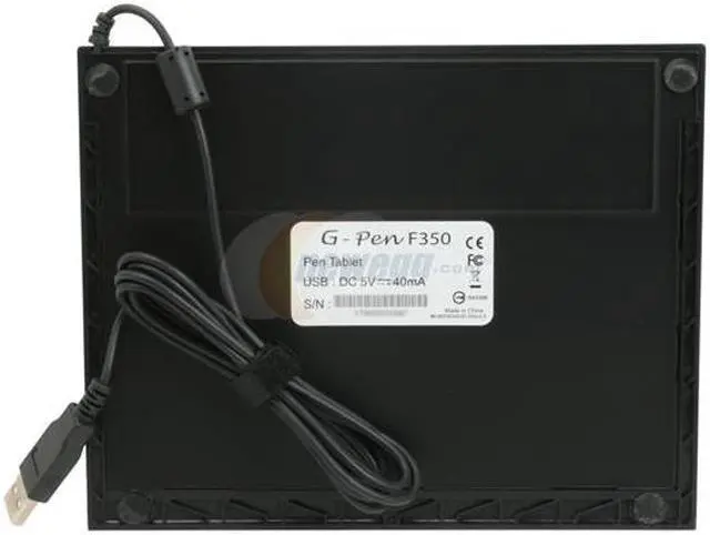 Alt view image 4 of 9 - Genius G-Pen F350 5" x 3" Active Area USB Ultra Slim Tablet with Pen