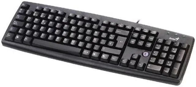 Main image of Genius KB-06XE Black USB Wired Slim Keyboard