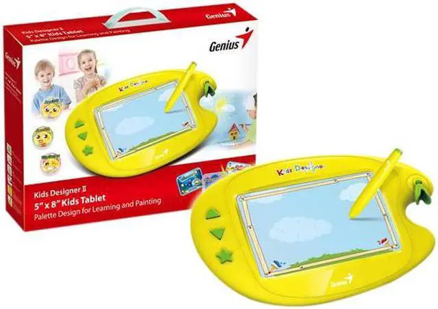 Alt view image 2 of 2 - Genius Kids Designer II (31100038101) 5" x 8" Active Area USB Graphic Tablet for Kids