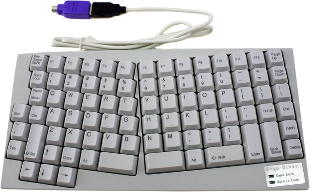 Scythe Ergo Diver EK01-WH Wired Keyboard - Newegg.com