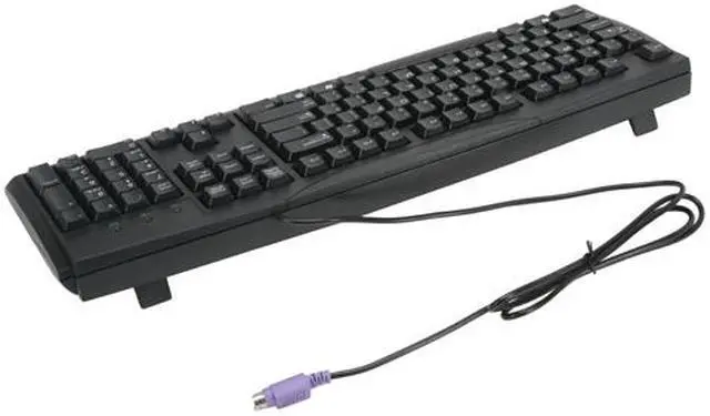 Alt view image 3 of 4 - LITE-ON SK-1688A/B Black 104 Normal Keys PS/2 Wired Standard Keyboard