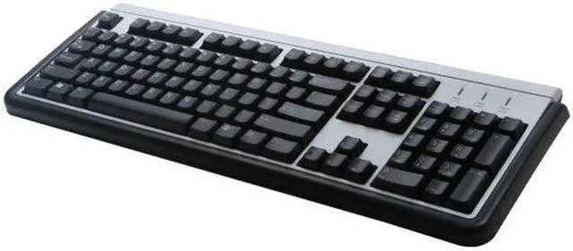 Main image of LITE-ON SK-1788/BS Black and Gray 104 Normal Keys PS/2 Wired Standard Keyboard
