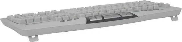 Alt view image 3 of 10 - LITE-ON SK-7360 Beige 104 Normal Keys 14 multimedia keys Function Keys RF Wireless Standard Keyboard