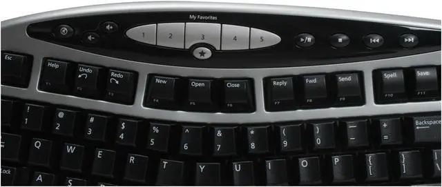 Alt view image 4 of 16 - Microsoft Wireless Laser Desktop 4000