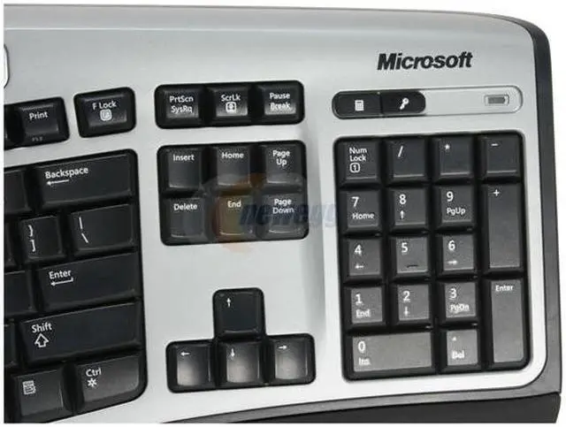 Alt view image 4 of 12 - Microsoft Wireless Laser Desktop 6000 V2 - OEM