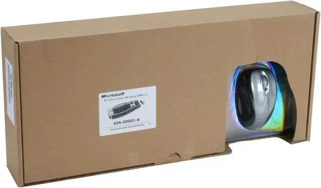Alt view image 12 of 12 - Microsoft Wireless Laser Desktop 6000 V2 - OEM