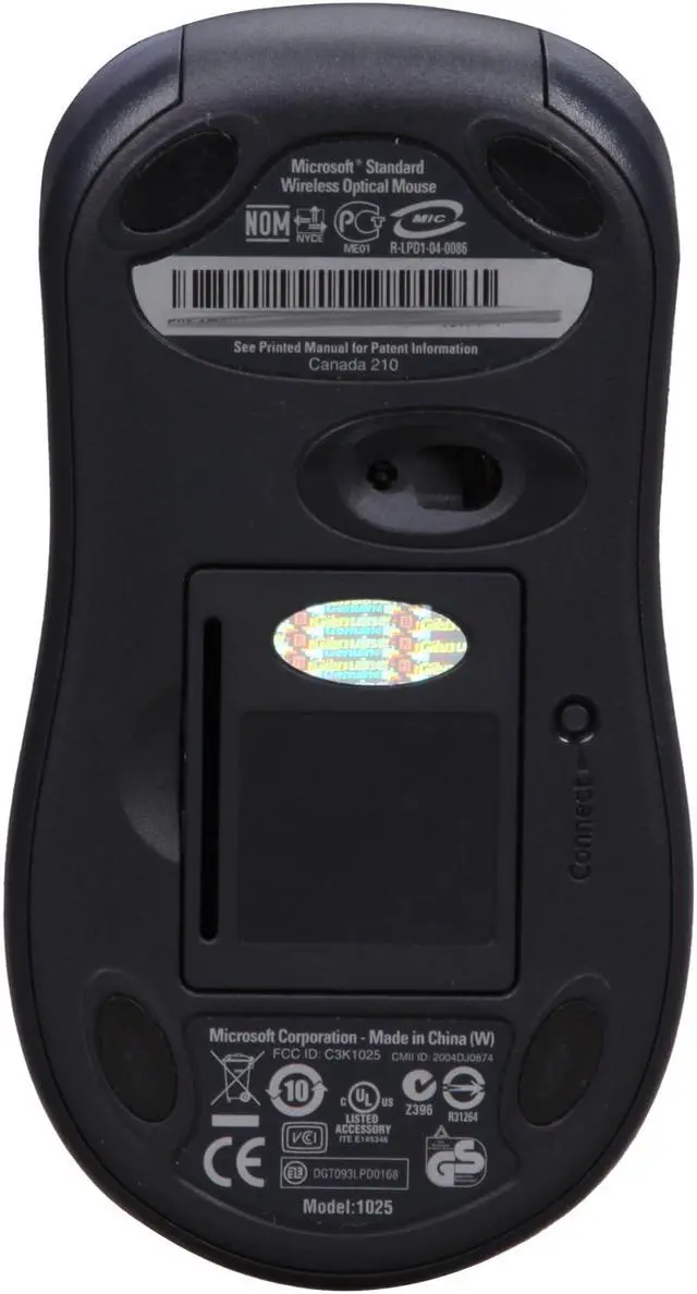 Alt view image 6 of 7 - Microsoft BV3-00003 Black 102 Normal Keys 17 Function Keys RF Wireless Standard Optical Desktop 1000 - OEM