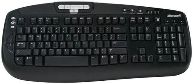 Alt view image 3 of 11 - Microsoft  Black PS/2 Wired Standard Business Hardware Pack