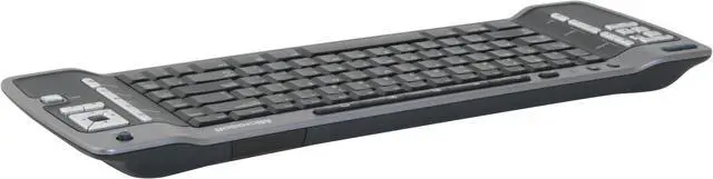 Alt view image 6 of 8 - Microsoft ZV1-00004 Black 83 Normal Keys 33 Function Keys IR Wireless Mini Remote Keyboard - OEM