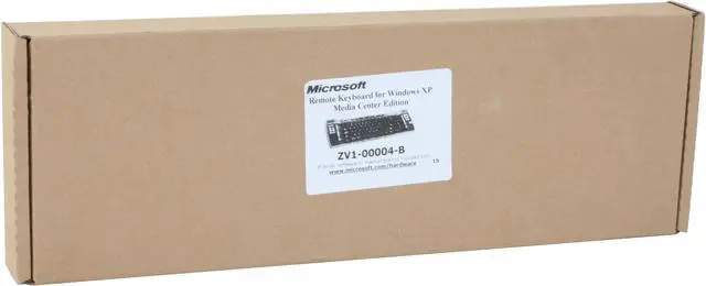 Alt view image 8 of 8 - Microsoft ZV1-00004 Black 83 Normal Keys 33 Function Keys IR Wireless Mini Remote Keyboard - OEM