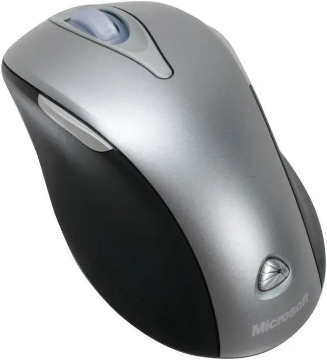 Alt view image 4 of 9 - Microsoft 4GC-00002 Silver/Black 102 Normal Keys Wireless Ergonomic Laser Desktop 4000 - OEM