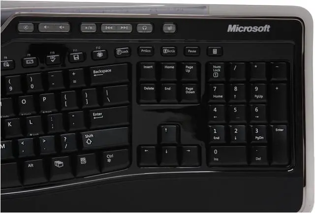 Alt view image 5 of 16 - Microsoft Wireless Laser Desktop 7000