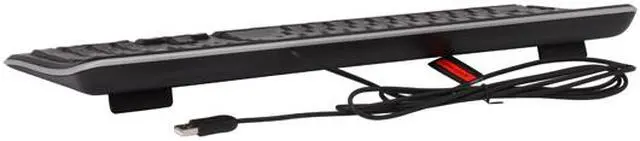 Alt view image 3 of 4 - Microsoft J93-00001 Black 104 Normal Keys 21 Function Keys USB Wired Slim Digital Media Keyboard 3000