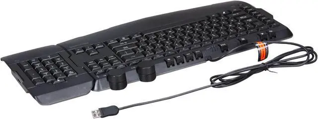 Alt view image 3 of 6 - Microsoft  SideWinder X6  Black Keyboard Win USB English