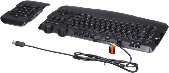 Alt view image 4 of 6 - Microsoft  SideWinder X6  Black Keyboard Win USB English