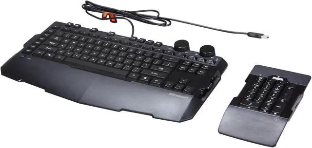 Alt view image 5 of 6 - Microsoft  SideWinder X6  Black Keyboard Win USB English