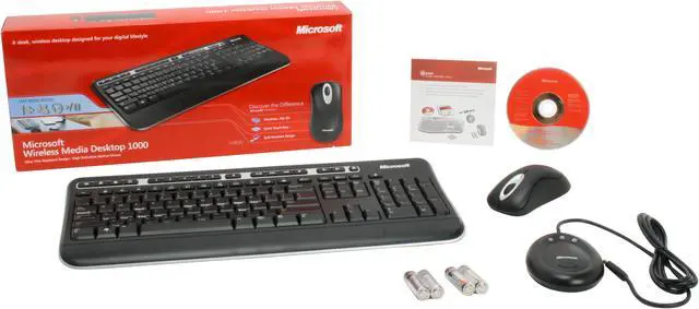 Alt view image 9 of 9 - Microsoft Wireless Media Desktop 1000