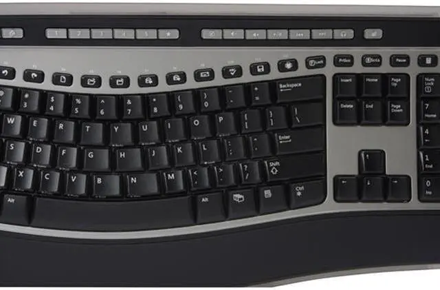 Alt view image 4 of 16 - Microsoft Wireless Laser Desktop 6000