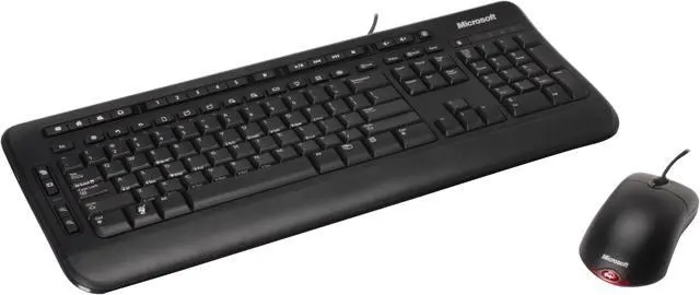 Main image of Microsoft  QQA-00001S  Black  USB  Digital Media Keyboard 3000 and Mouse Kit - OEM