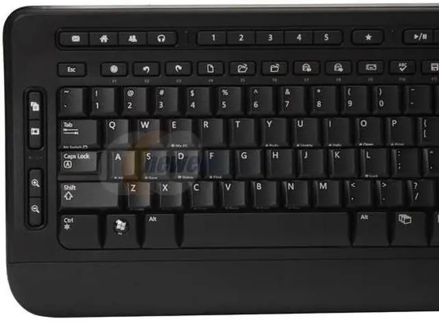 Alt view image 3 of 15 - Microsoft  QQA-00001S  Black  USB  Digital Media Keyboard 3000 and Mouse Kit - OEM