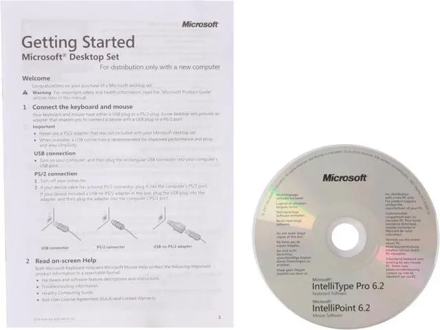 Alt view image 15 of 15 - Microsoft  QQA-00001S  Black  USB  Digital Media Keyboard 3000 and Mouse Kit - OEM