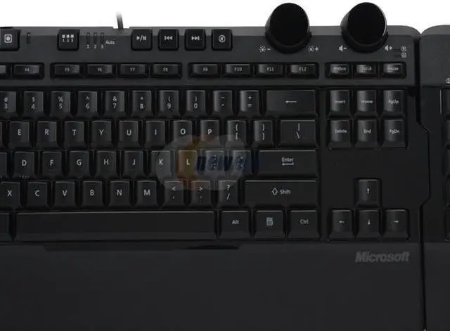 Alt view image 4 of 10 - Microsoft Sidewinder X6 AGB-00019S Black 104 Normal Keys 15 Function Keys USB Wired Ergonomic Keyboard - OEM