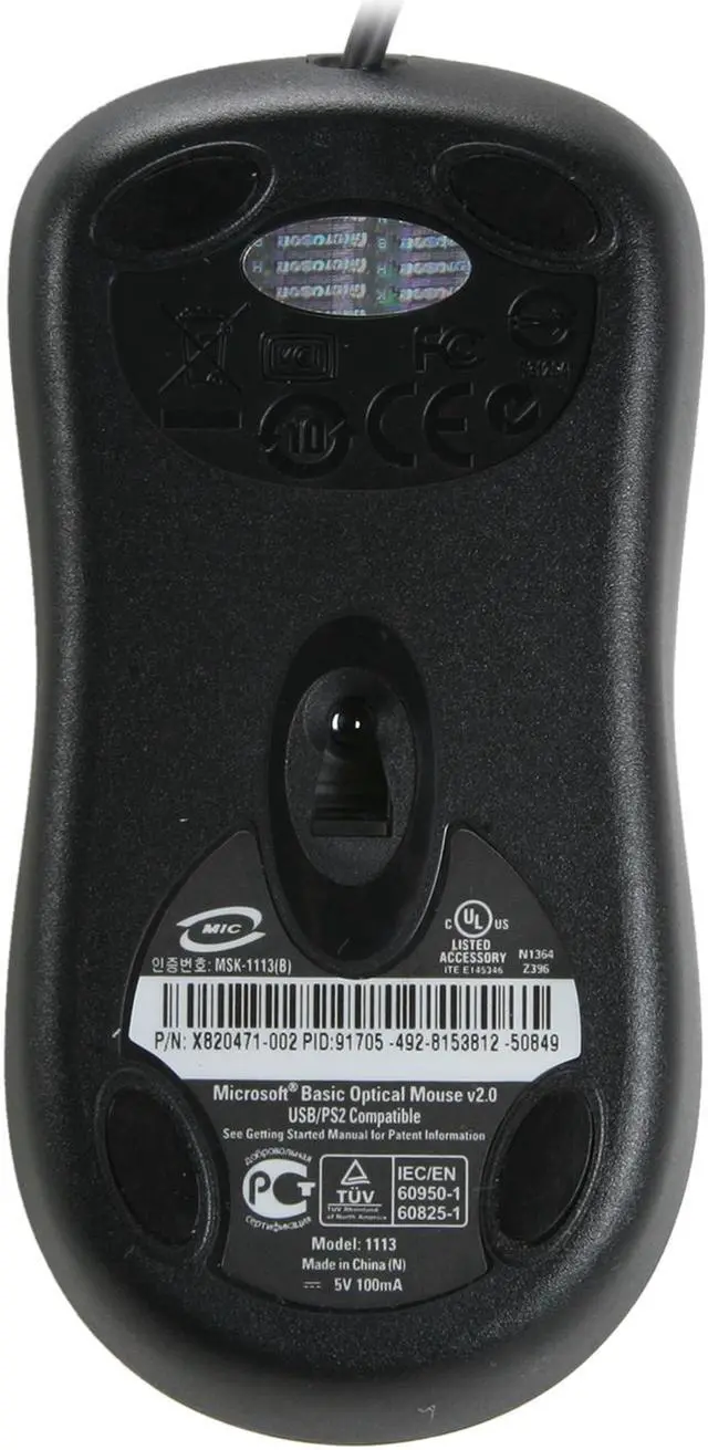 Alt view image 10 of 11 - Microsoft Wired Desktop 600 (Black) - Wired Keyboard and Mouse Combo. USB Connectivity. Spill Resistant Design. Plug and Play