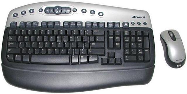 Main image of Microsoft Wireless Basic Optical Desktop K51-00024 2-Tone 102 Normal Keys 17 Function Keys RF Wireless Ergonomic Keyboard