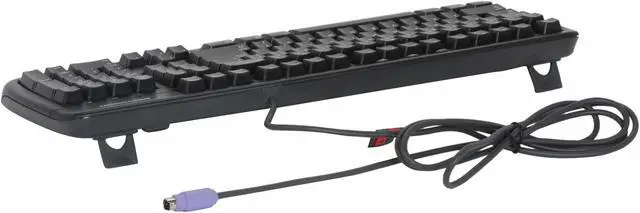 Alt view image 3 of 10 - Microsoft CA9-00001 Black 103 Normal Keys 3 Function Keys PS/2 Standard Basic Keyboard and Mouse Mouse Included - OEM