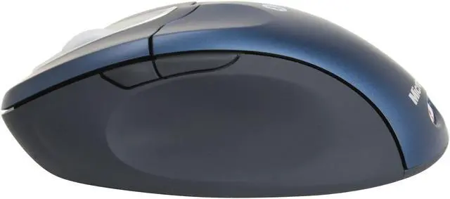 Alt view image 10 of 15 - Microsoft M54-00013 Black/Blue 102 Normal Keys 25 Function keys + Tilt Wheel Function Keys USB Bluetooth Wireless Standard Optical Desktop Elite for Bluetooth Mouse Included