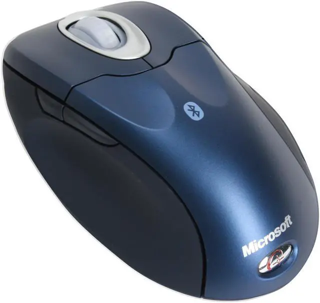 Alt view image 7 of 15 - Microsoft M54-00013 Black/Blue 102 Normal Keys 25 Function keys + Tilt Wheel Function Keys USB Bluetooth Wireless Standard Optical Desktop Elite for Bluetooth Mouse Included