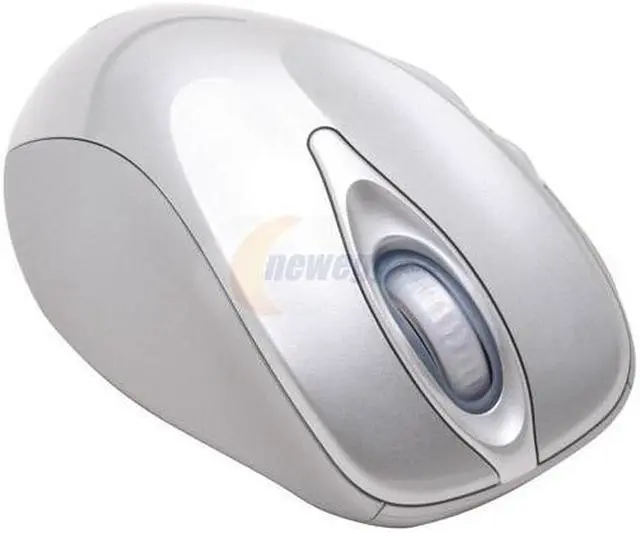 Alt view image 3 of 8 - Microsoft B7T-00001 Silver/White 102 Normal Keys 21 Function Keys PS/2 RF Wireless Ergonomics Laser Desktop 6000 Mouse Included