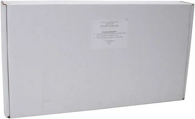 Alt view image 7 of 7 - Microsoft B7T-00001 Silver/Gray 102 Normal Keys 17 Function Keys RF Wireless Ergonomic Laser Desktop 6000 - OEM