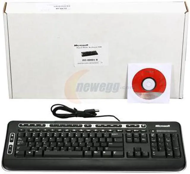 Alt view image 4 of 4 - Microsoft Digital Media Keyboard 3000