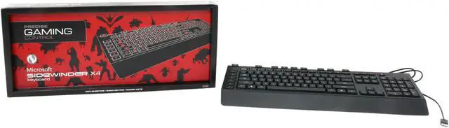 Alt view image 4 of 4 - Microsoft  SIDEWINDER X4  Keyboard
