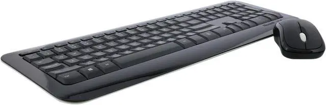 Microsoft Desktop 800 2LF-00002 Black RF Wireless Keyboard & Mouse