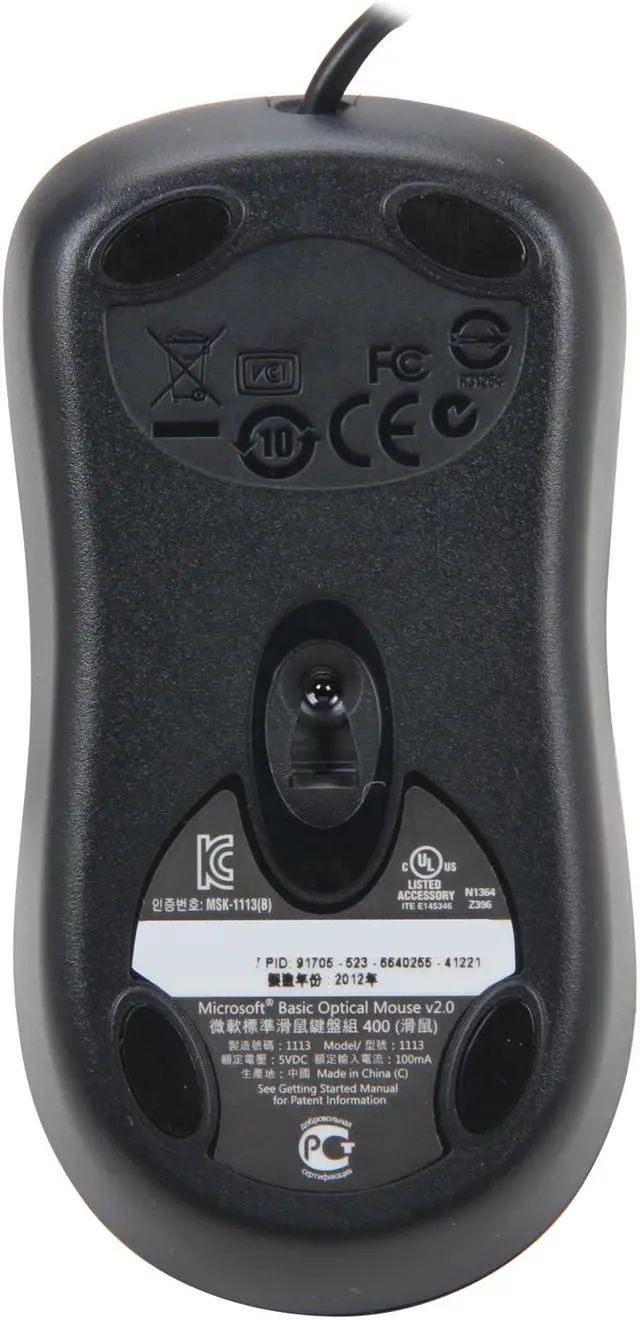 Alt view image 4 of 6 - Microsoft Desktop 400 5MH-00001 Black USB Wired Standard Keyboard