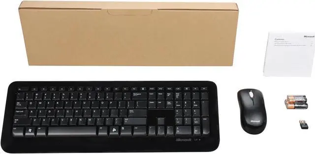 Alt view image 6 of 6 - Microsoft 5SH-00001 Black USB RF Wireless Standard Desktop 800 for Business