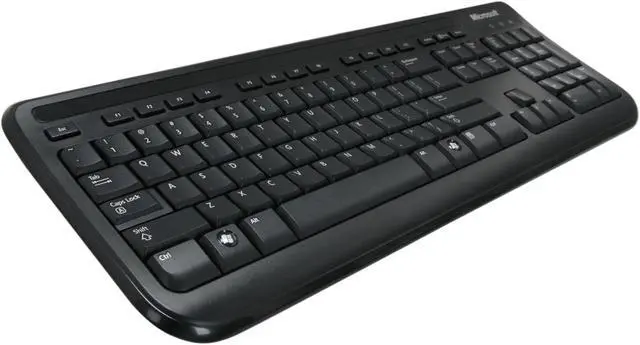 Main image of Microsoft Keyboard 400 7YH-00001 Black USB Wired Keyboard