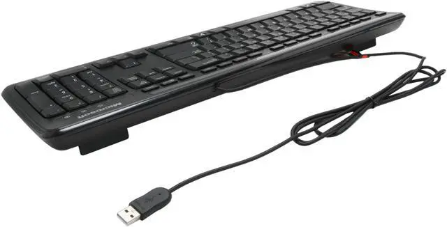 Alt view image 3 of 4 - Microsoft Keyboard 400 7YH-00001 Black USB Wired Keyboard