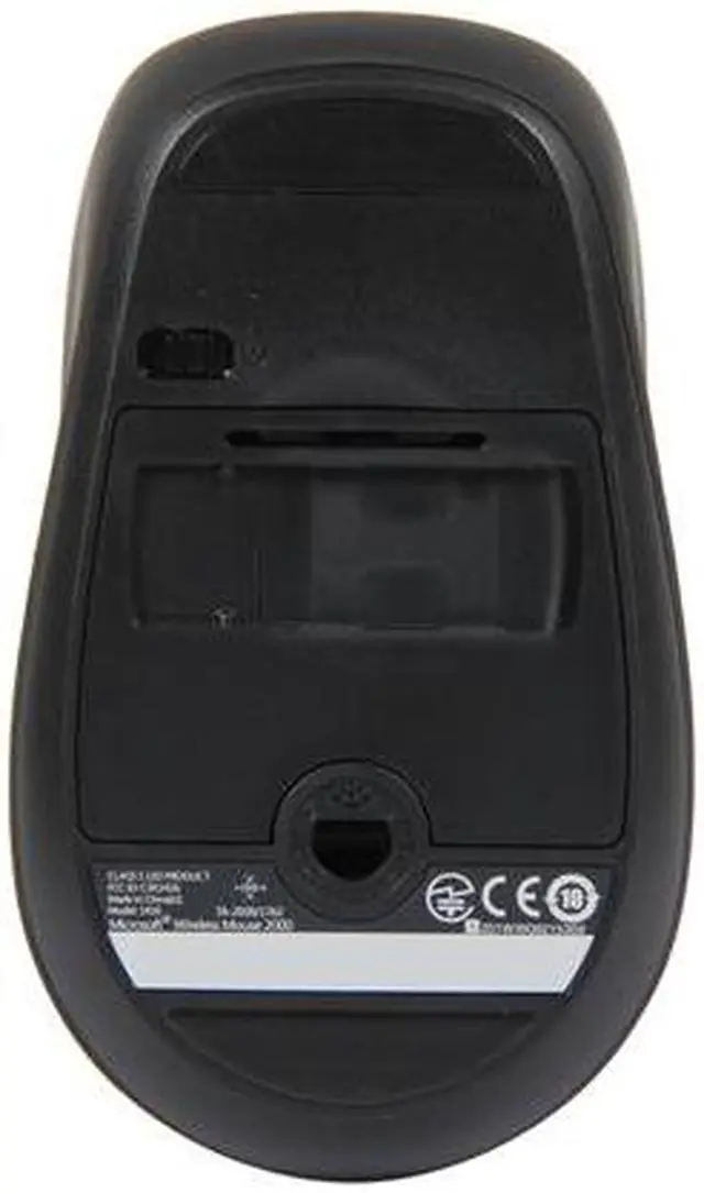 Alt view image 6 of 7 - Microsoft Wireless Desktop 2000 for Business P7K-00001 Black 104 Normal Keys USB RF Wireless Ergonomic Keyboard & Mouse